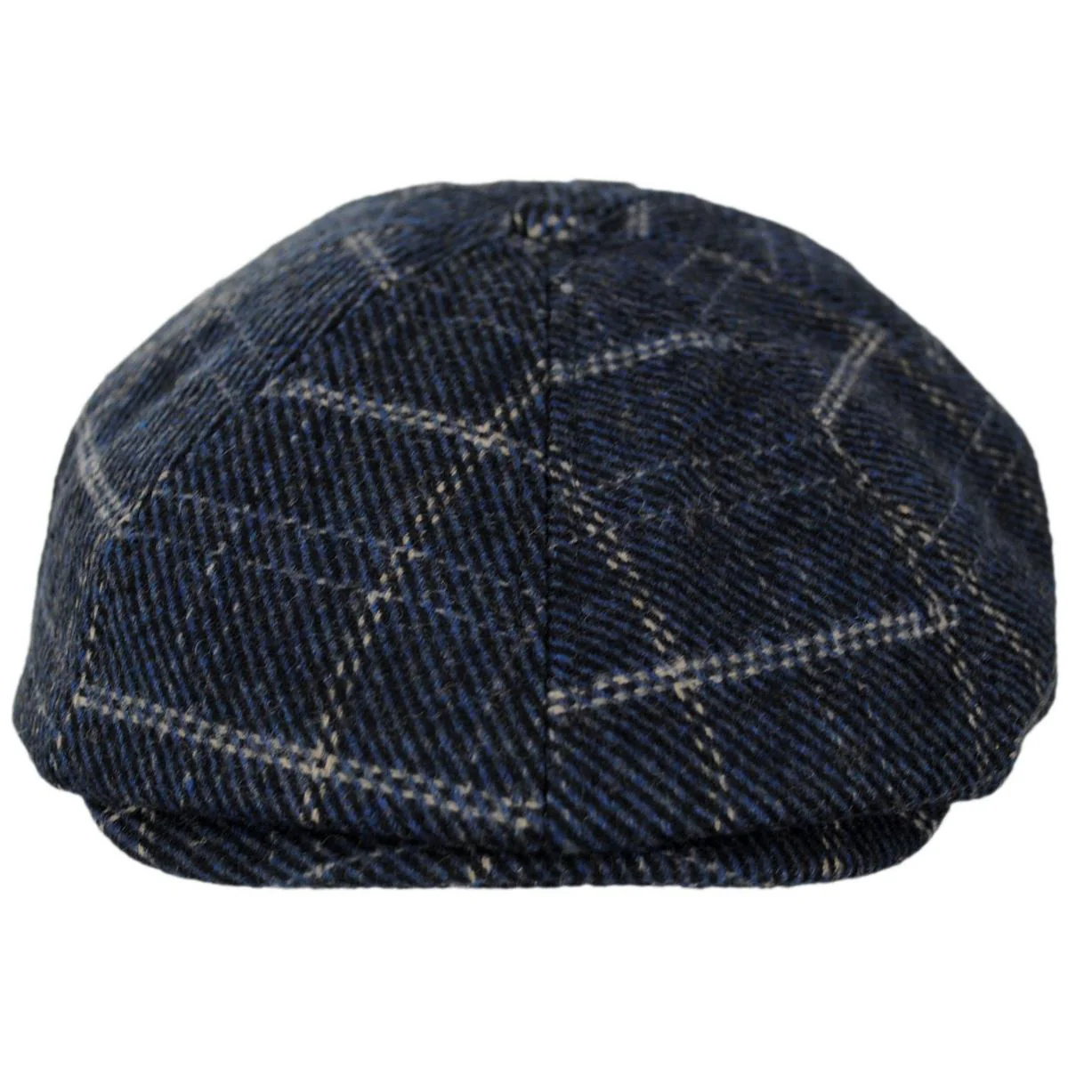 Brood Wool Blend Windowpane Plaid Newsboy Cap - Image 2