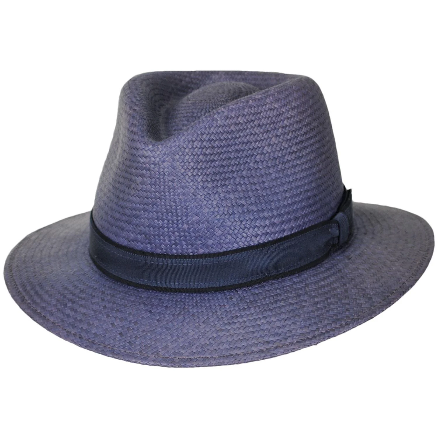 Brooks Panama Straw Fedora Hat - Image 17
