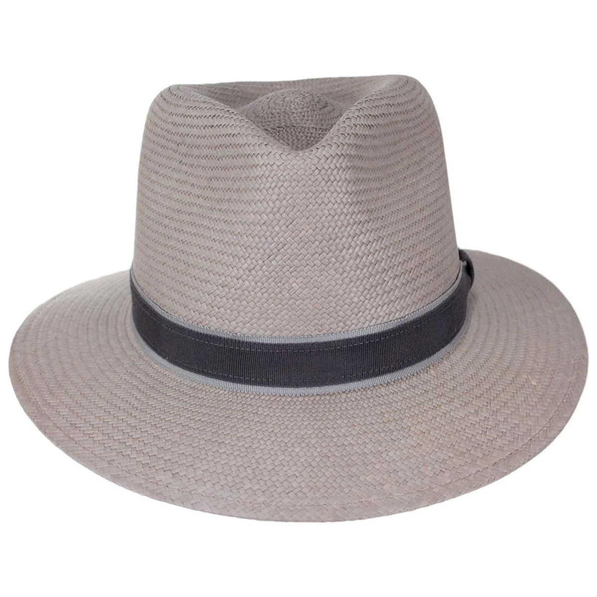 Brooks Panama Straw Fedora Hat - Image 6