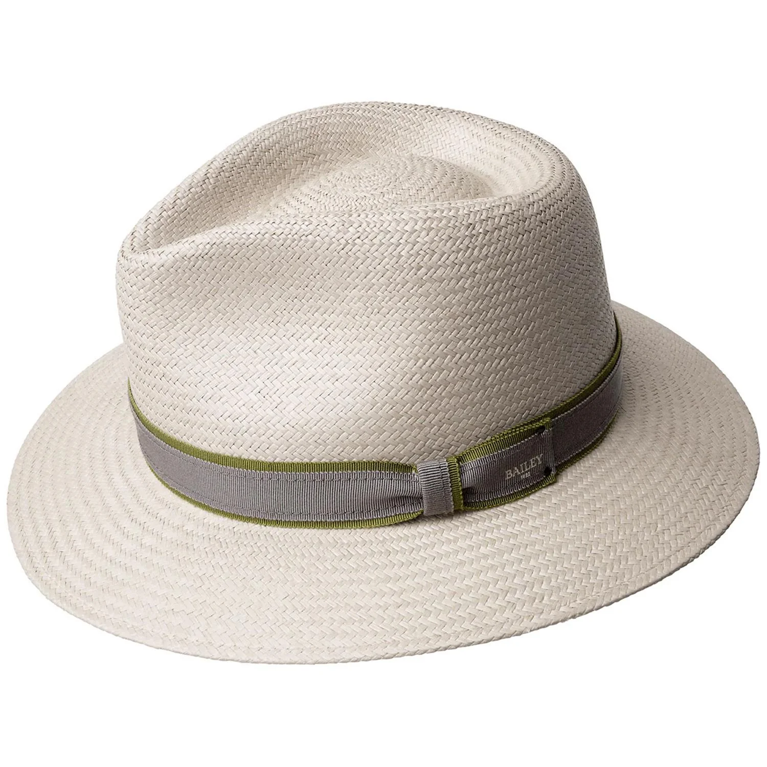 Brooks Panama Straw Fedora Hat - Image 9