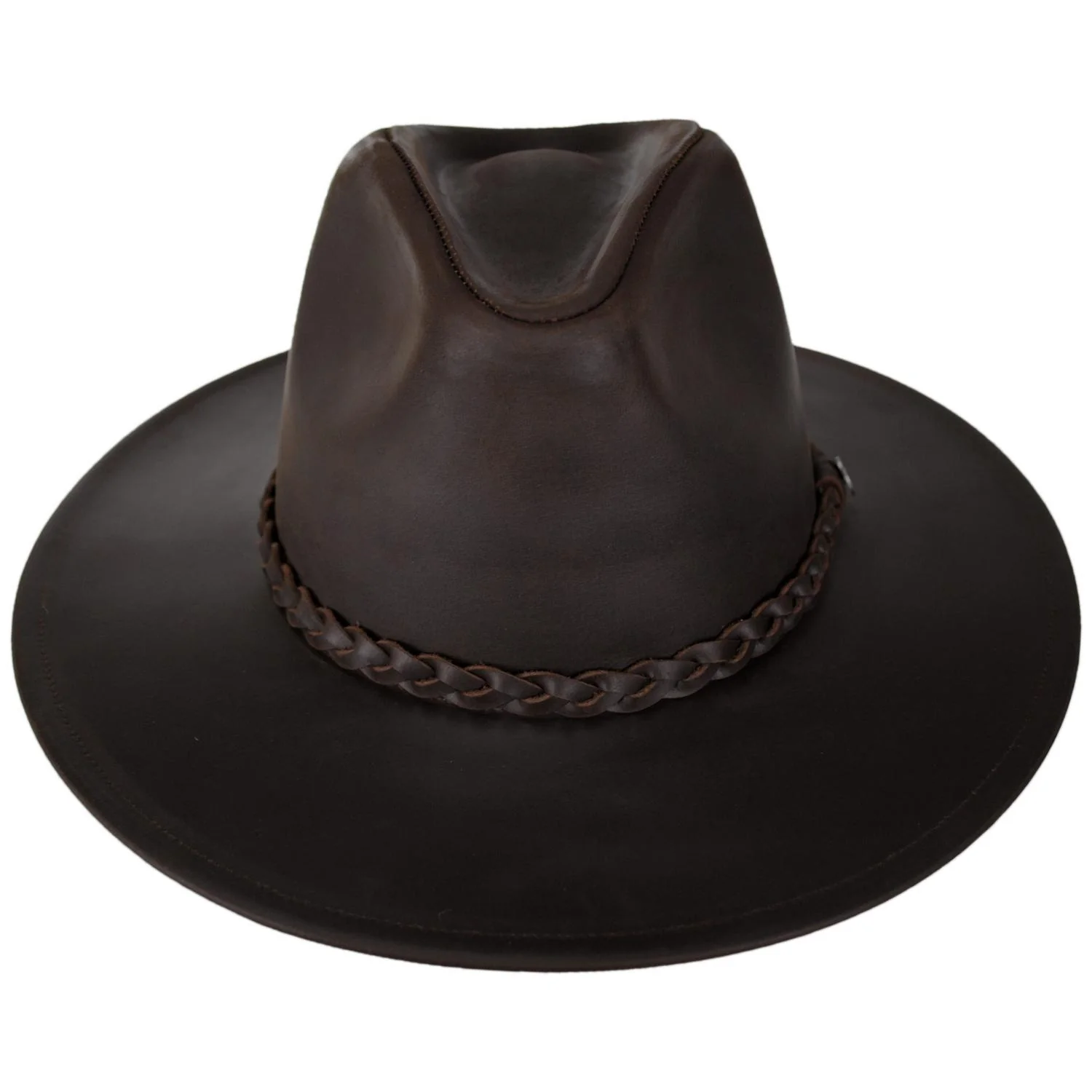 Buffalo Leather Western Hat - Image 4