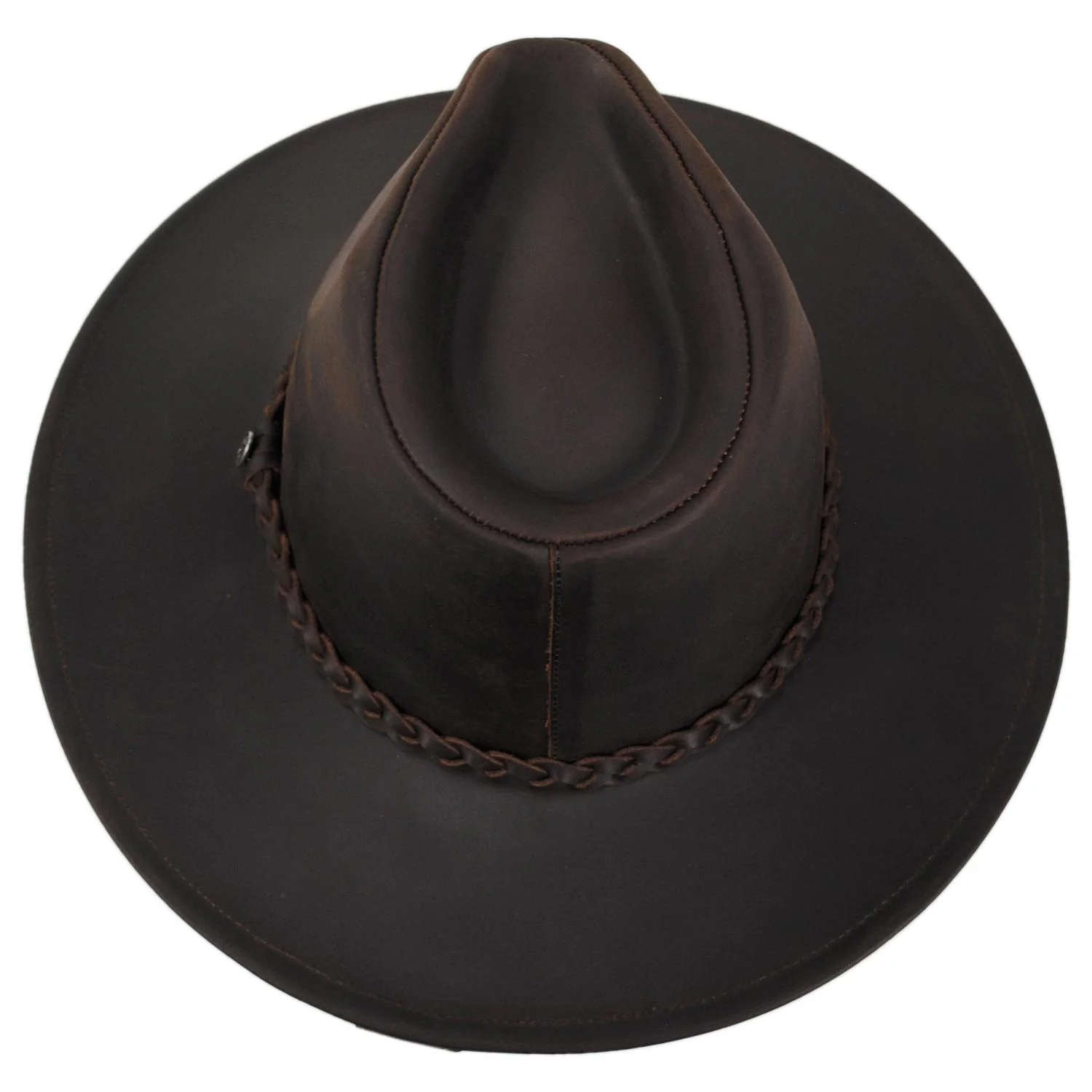 Buffalo Leather Western Hat - Image 6