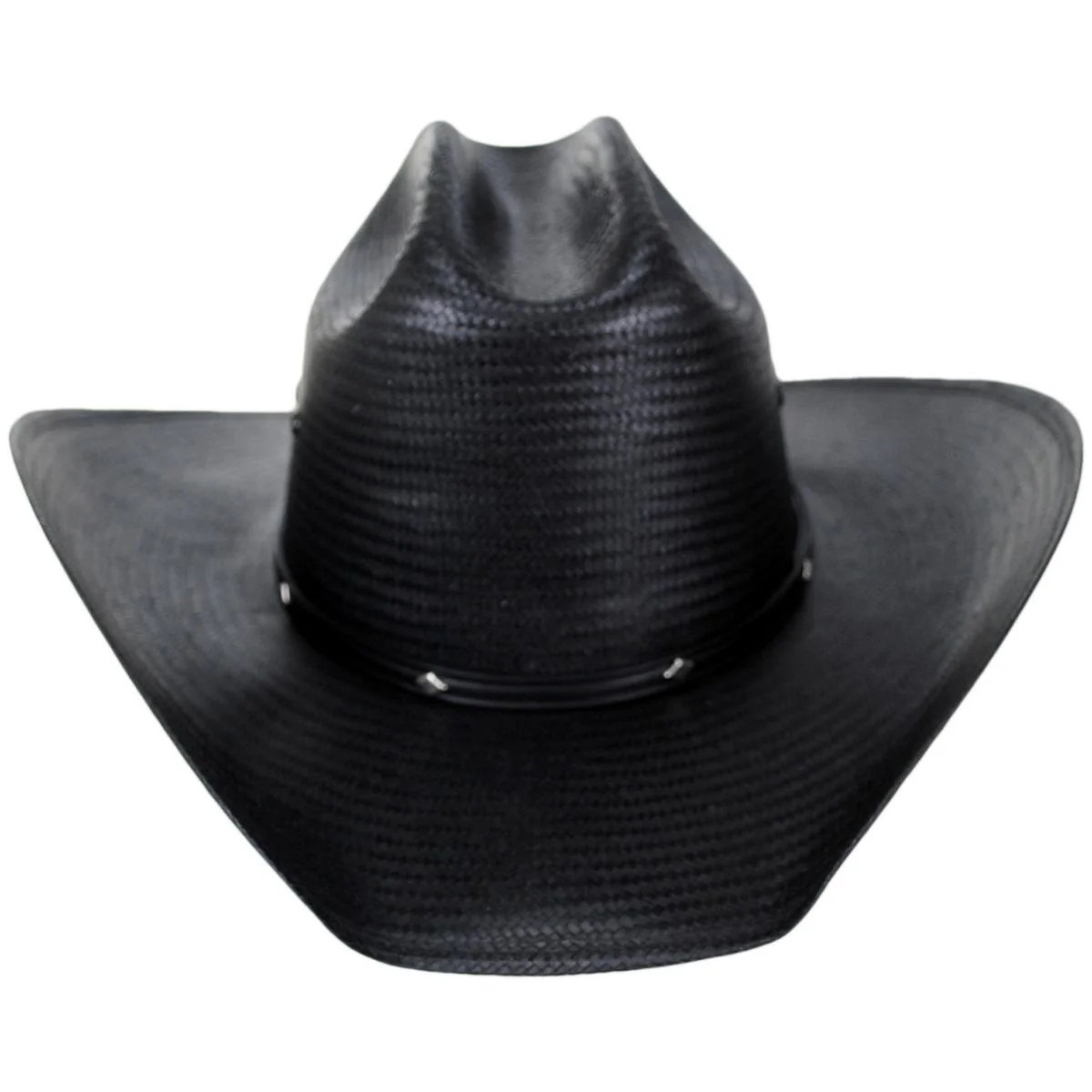 Bullock Shantung Straw Western Hat - Image 2