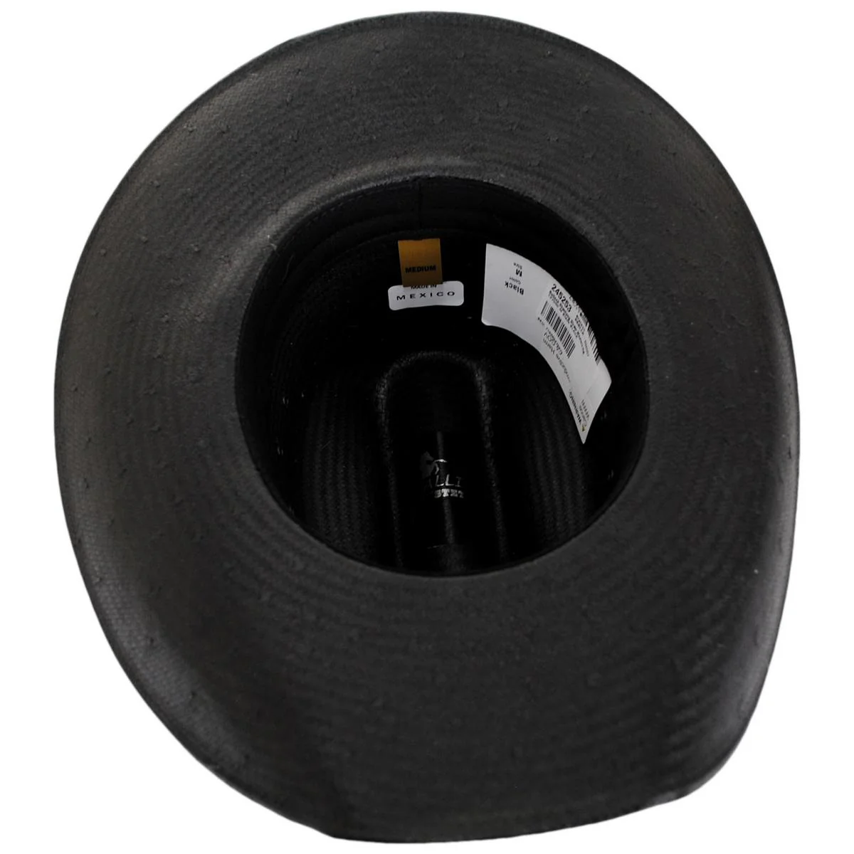Bullock Shantung Straw Western Hat - Image 4