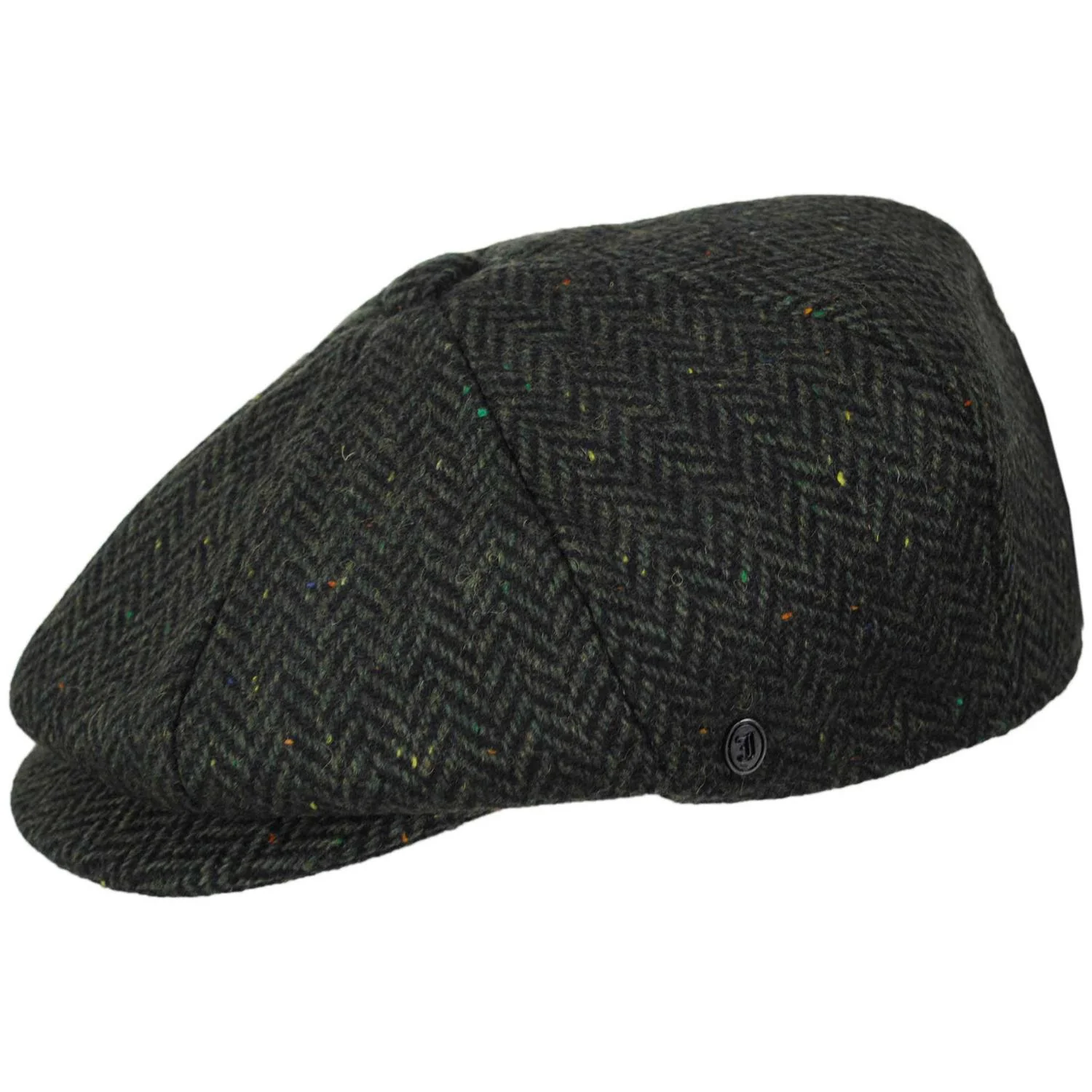 Cambridge Herringbone Wool Newsboy Cap - Image 4