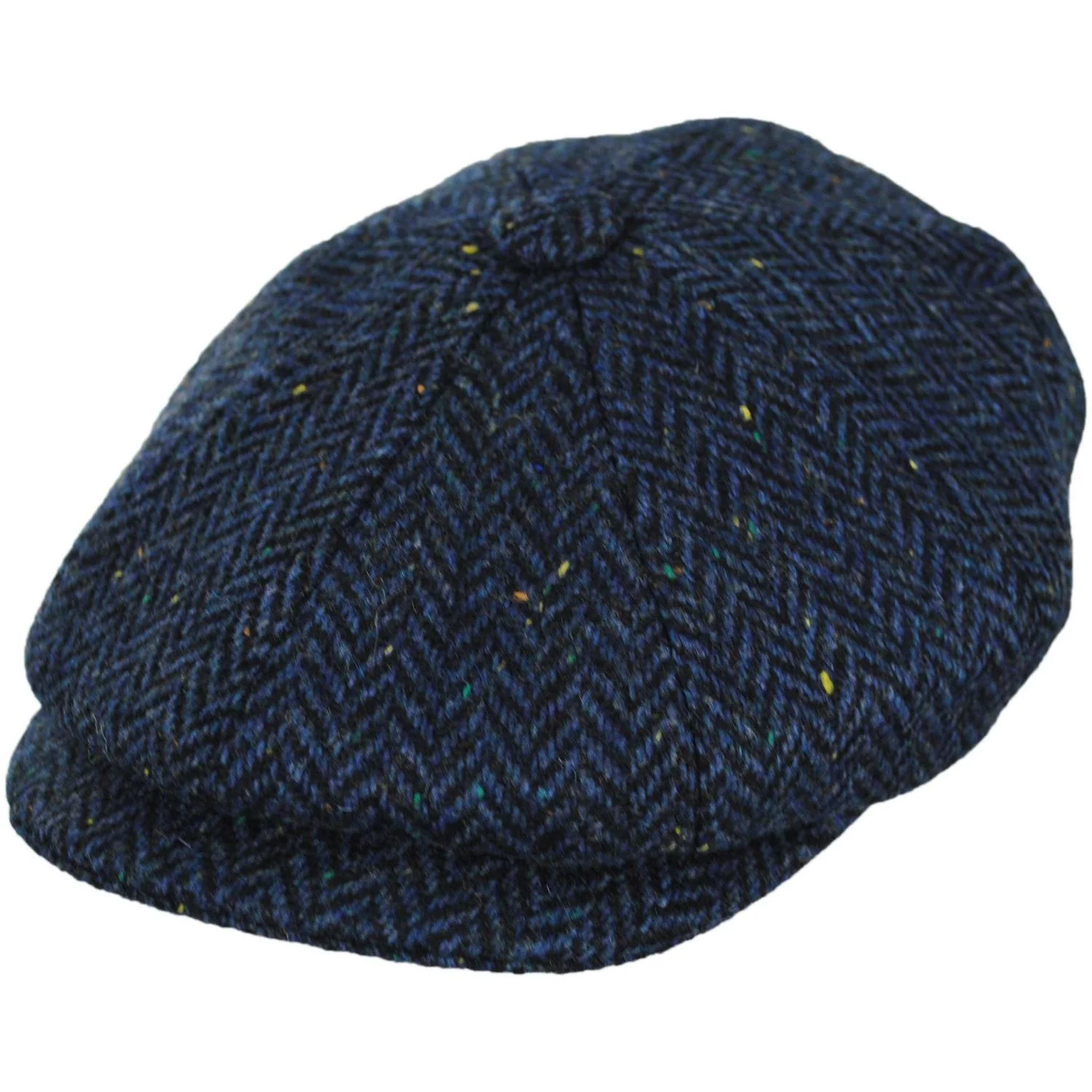 Cambridge Herringbone Wool Newsboy Cap - Image 6