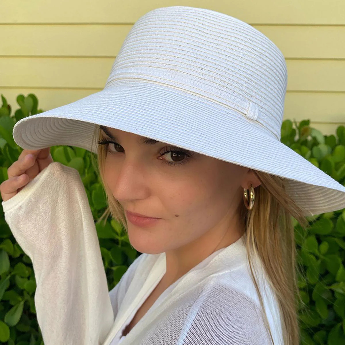 Camelia Toyo Straw Sun Hat - Image 17