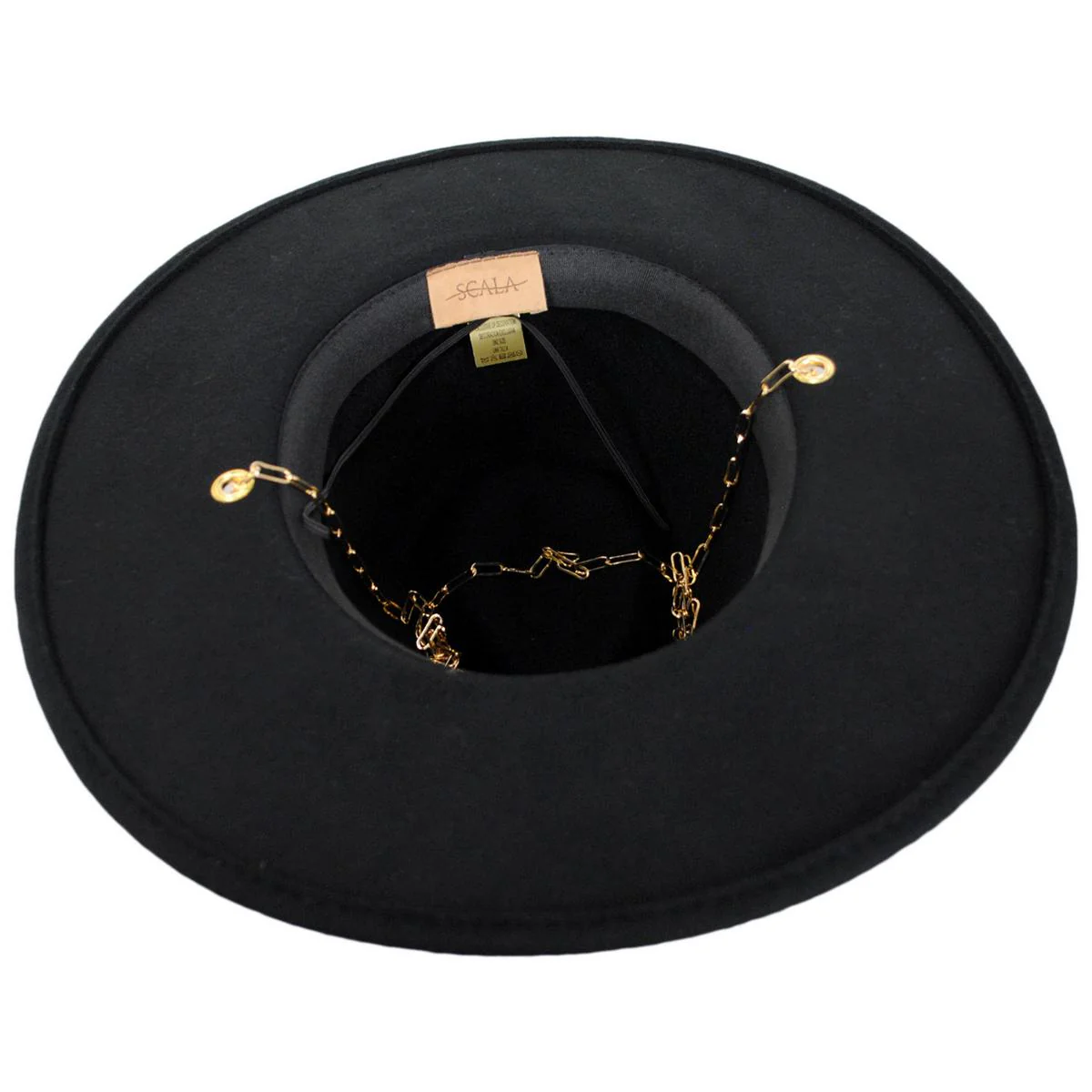 Candace Wool Felt Fedora Hat - Image 4