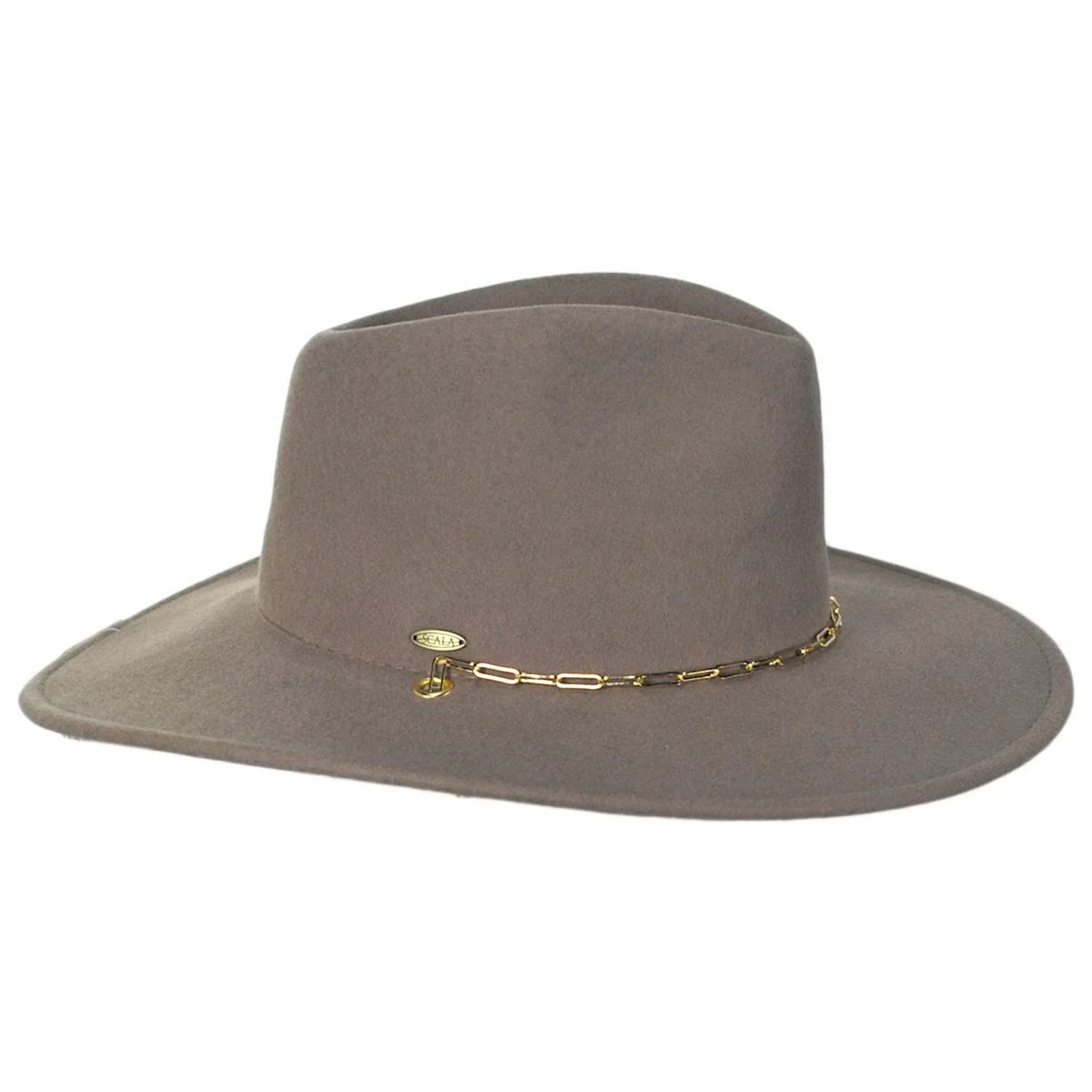 Candace Wool Felt Fedora Hat - Image 6