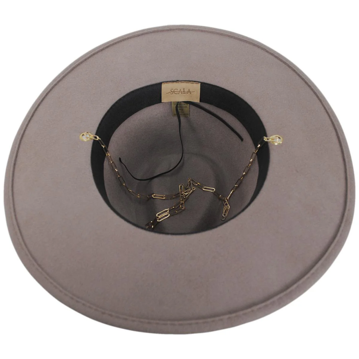 Candace Wool Felt Fedora Hat - Image 8
