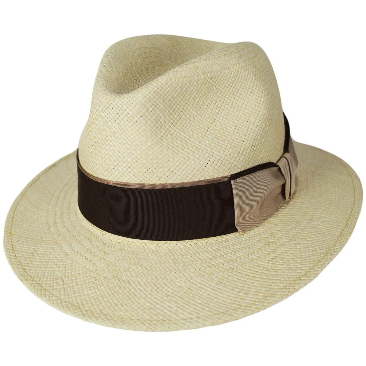 Carena Brisa Panama Straw Fedora Hat - Image 5