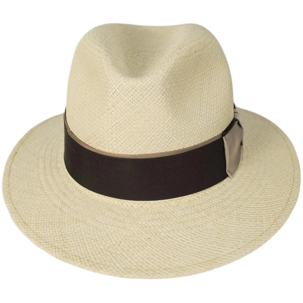 Carena Brisa Panama Straw Fedora Hat - Image 6