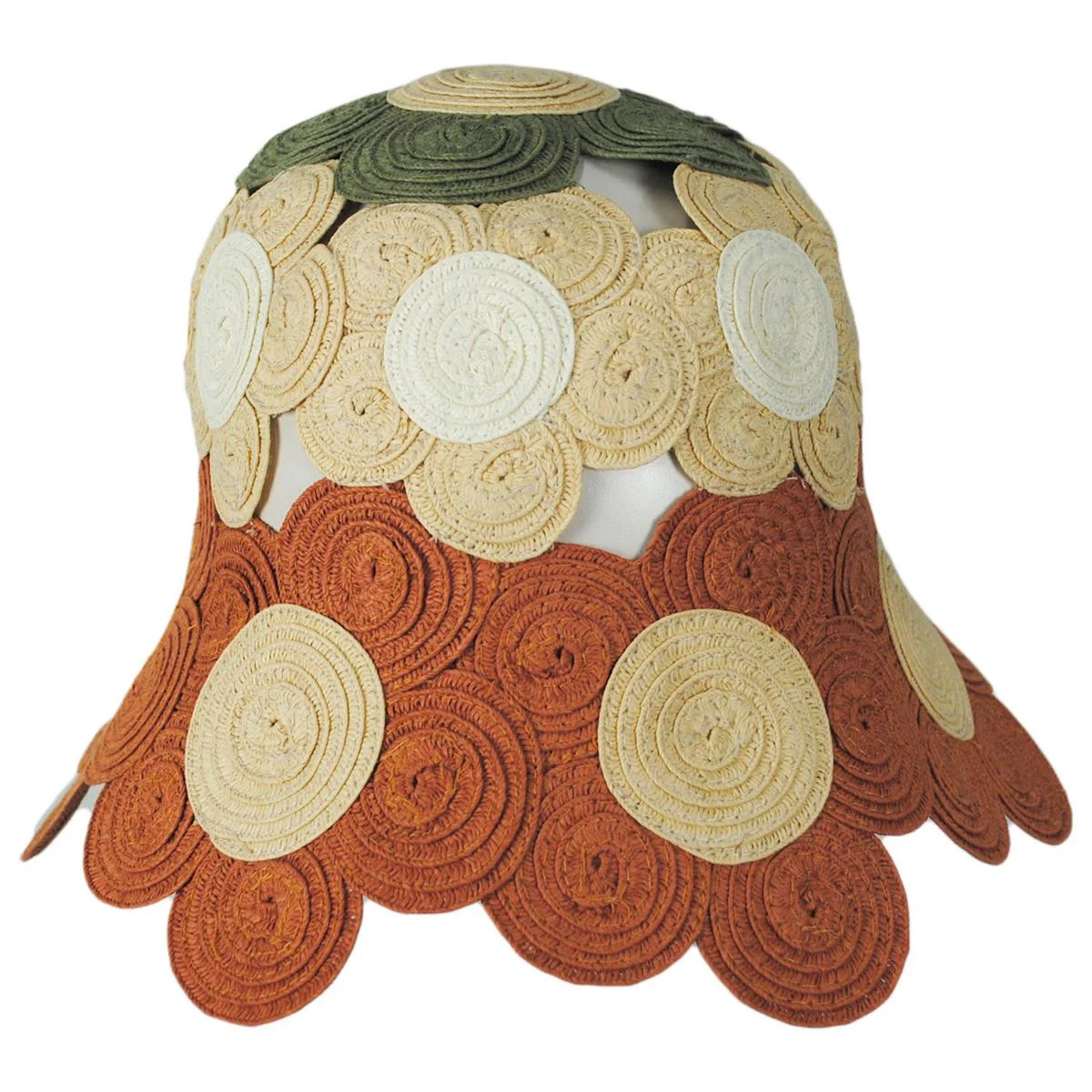 Carmen Toyo Straw Flower Bucket Hat - Image 3