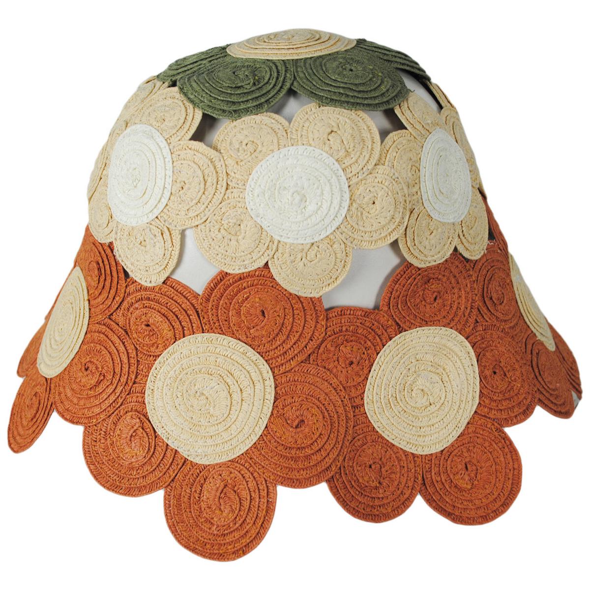 Carmen Toyo Straw Flower Bucket Hat - Image 4