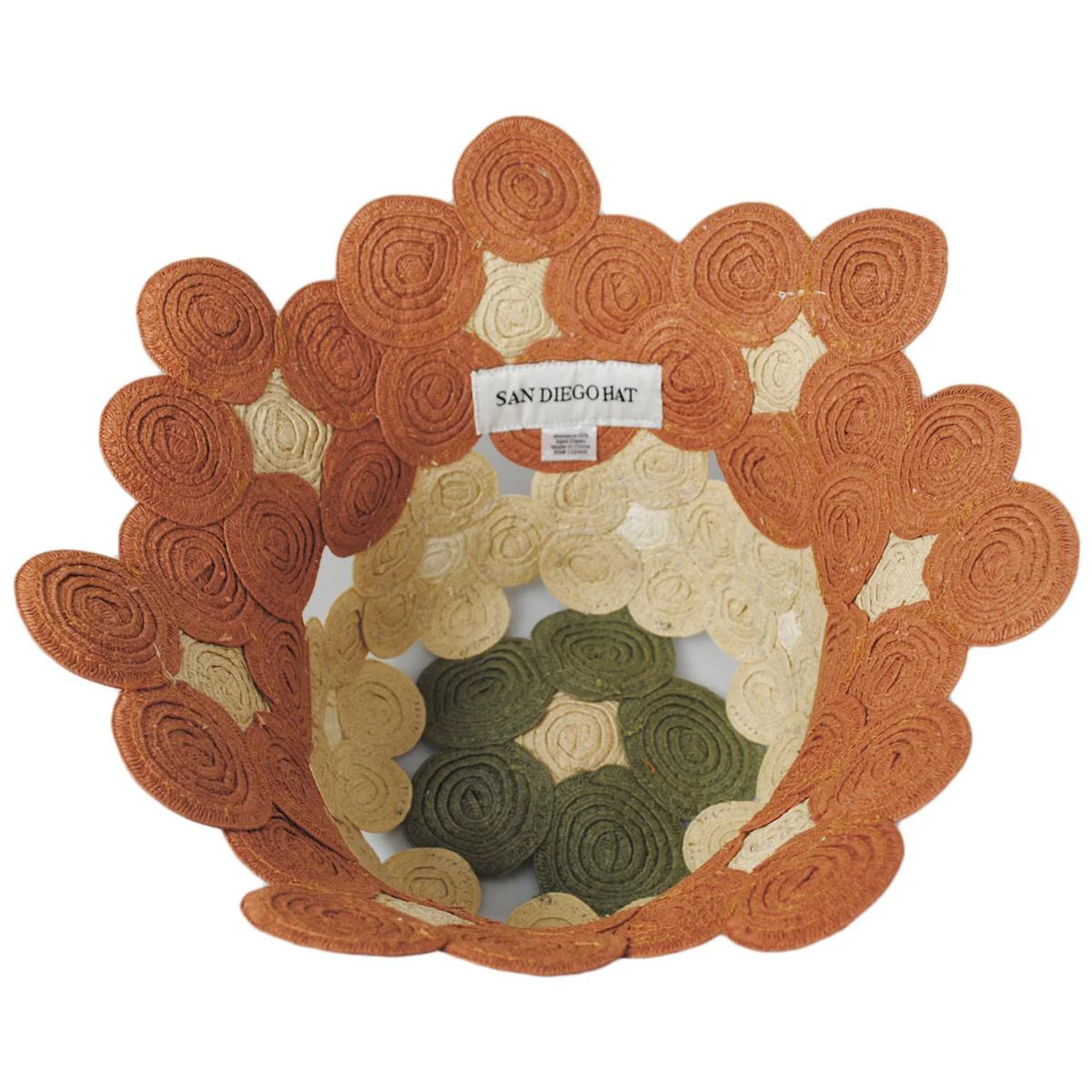 Carmen Toyo Straw Flower Bucket Hat - Image 5