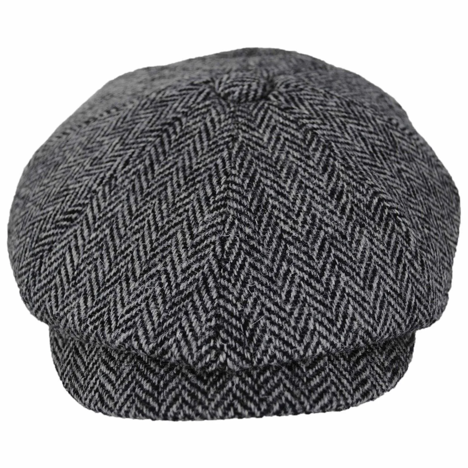 Castlebay Harris Tweed Wool Newsboy Cap - Image 3
