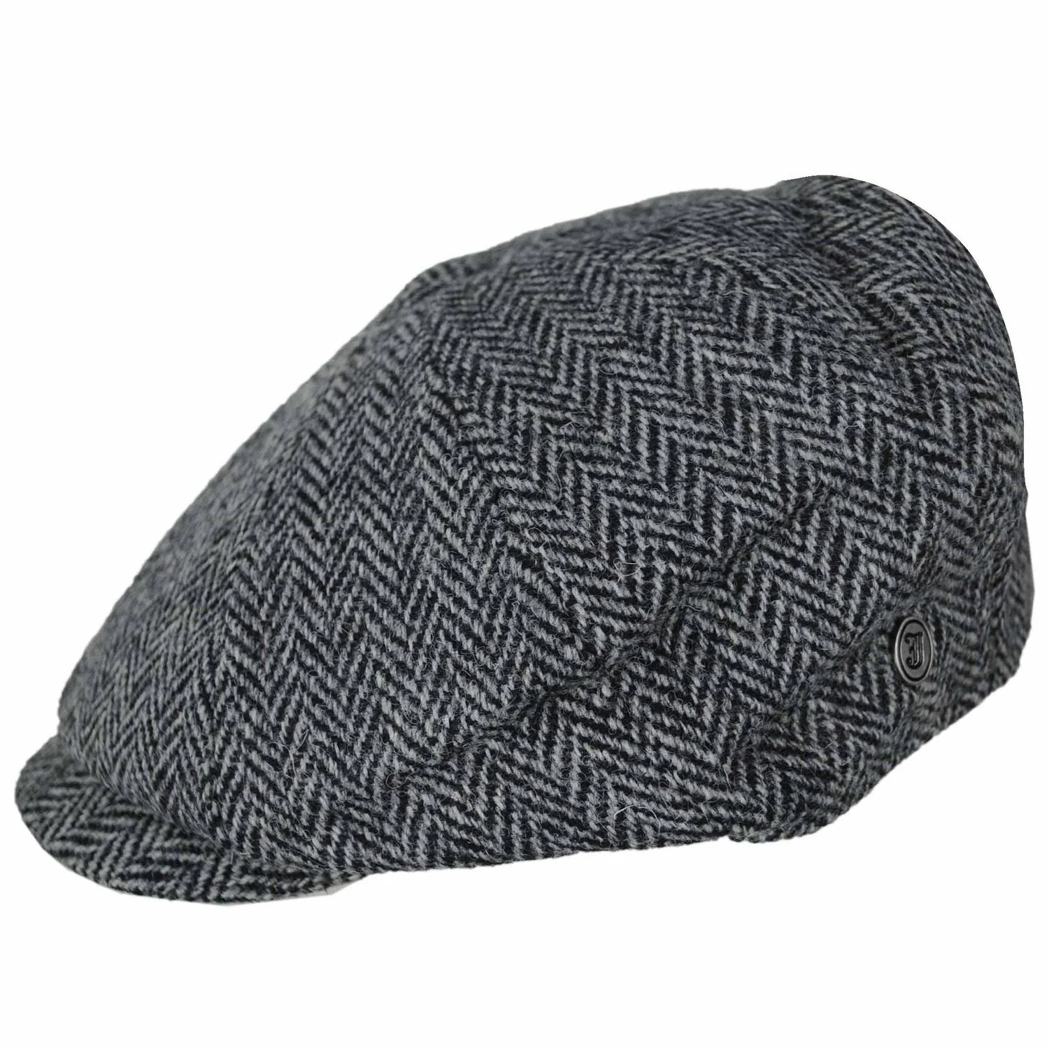 Castlebay Harris Tweed Wool Newsboy Cap - Image 4
