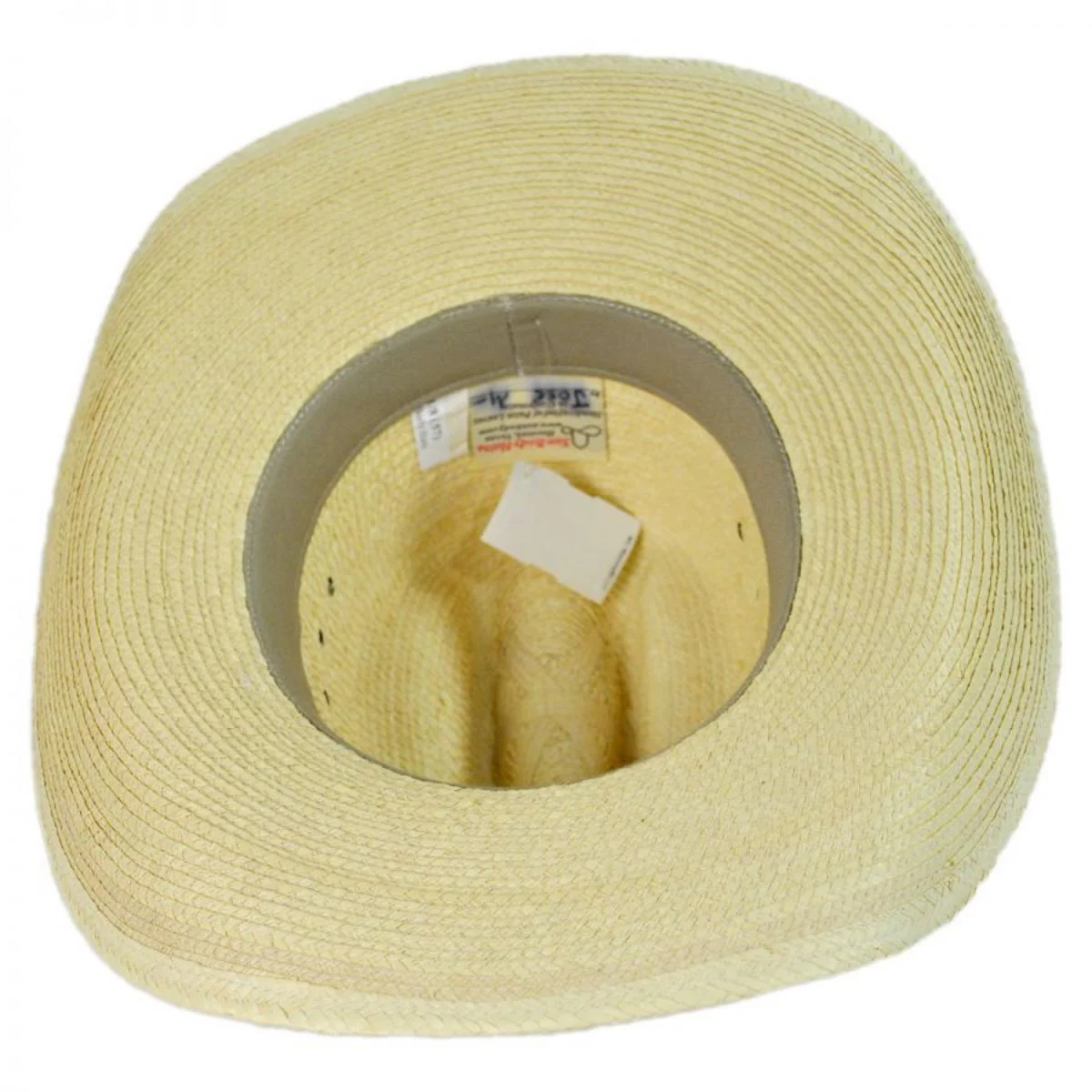 Cattleman Guatemalan Palm Leaf Straw Hat - Image 4