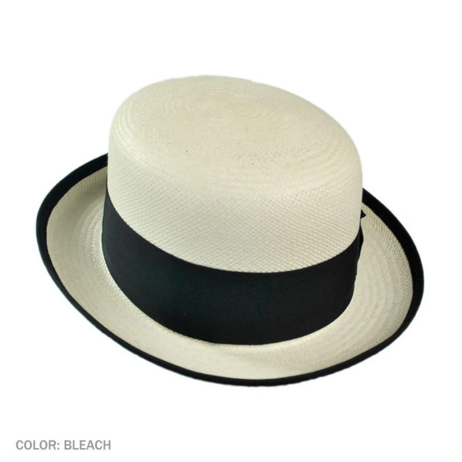 Chaplin Panama Straw Bowler Hat - Image 11