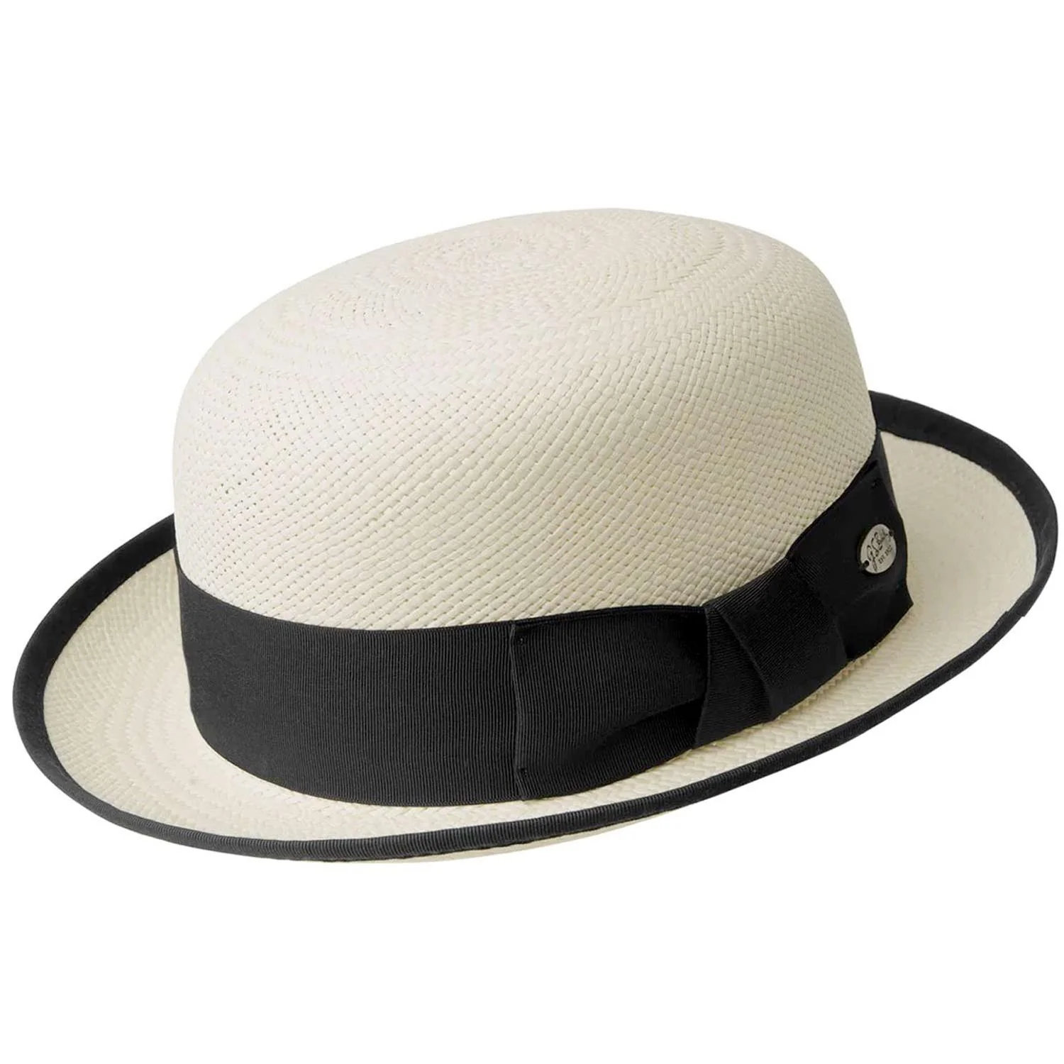 Chaplin Panama Straw Bowler Hat - Image 5