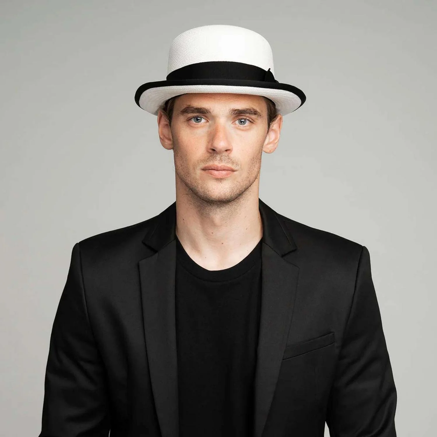 Chaplin Panama Straw Bowler Hat - Image 6