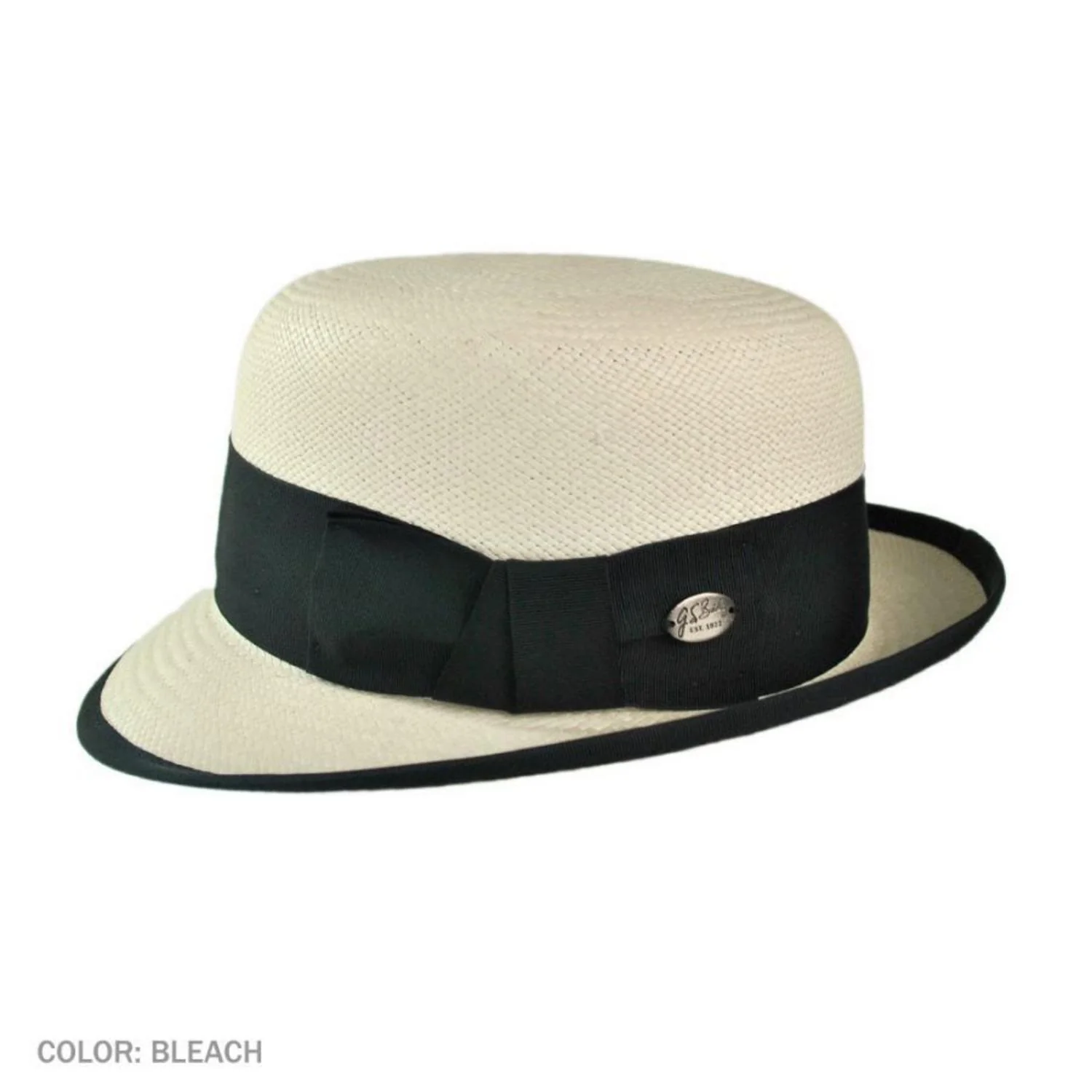 Chaplin Panama Straw Bowler Hat - Image 9