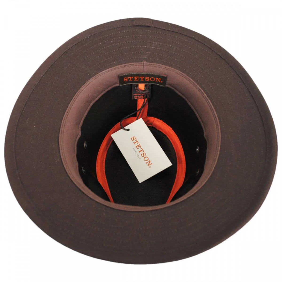 Chelan Suede Leather Safari Fedora Hat - Image 4