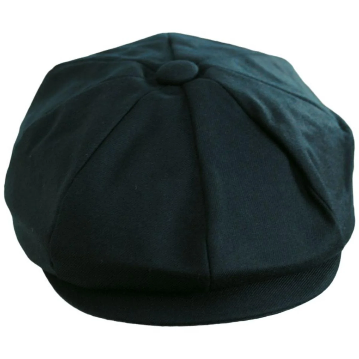 Cheltenham Wool Twill Newsboy Cap - Hunter Green - Image 2