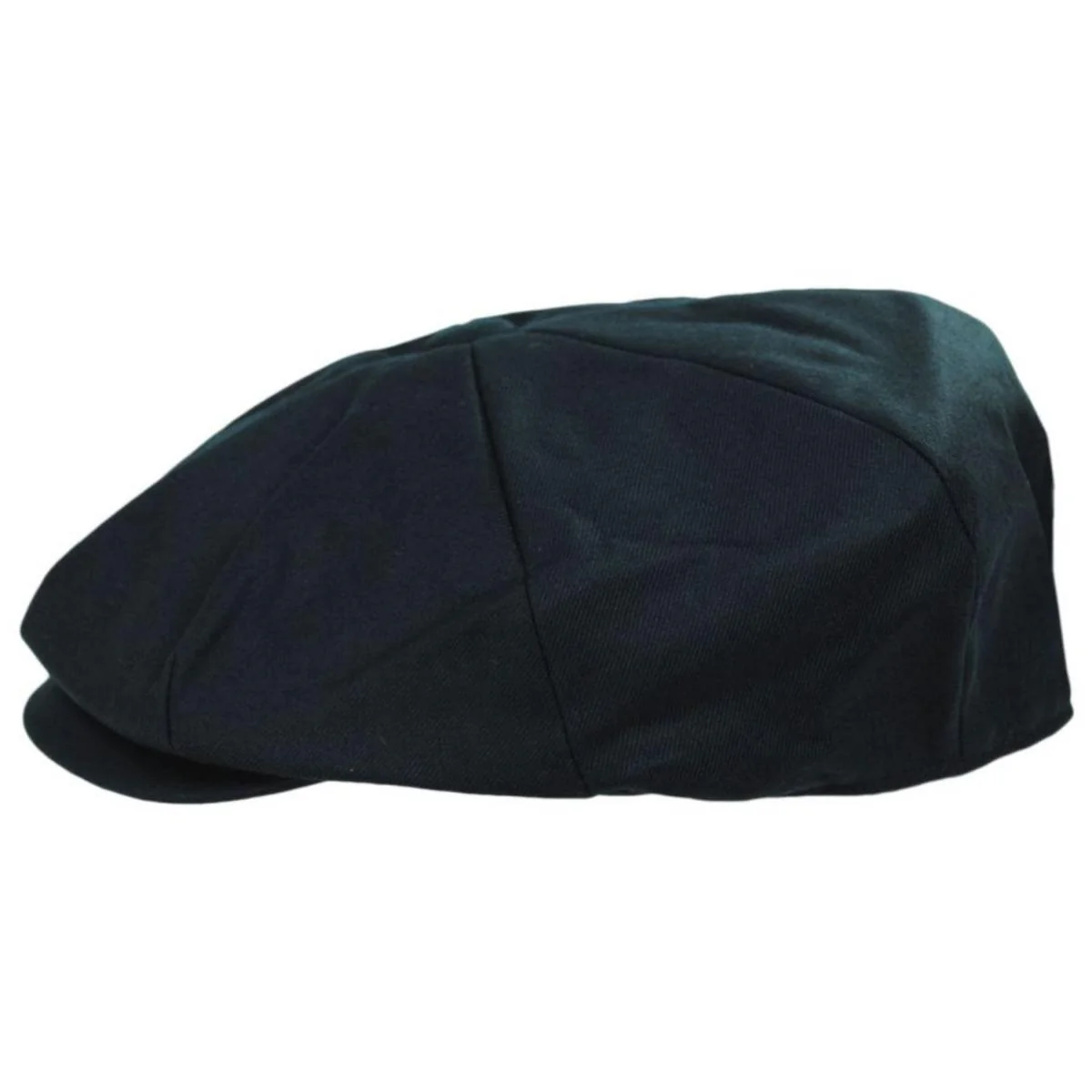 Cheltenham Wool Twill Newsboy Cap - Hunter Green - Image 3