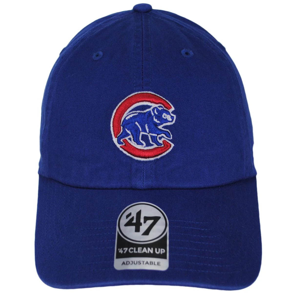 Chicago Cubs MLB Clean Up Strapback Baseball Cap Dad Hat - Image 3