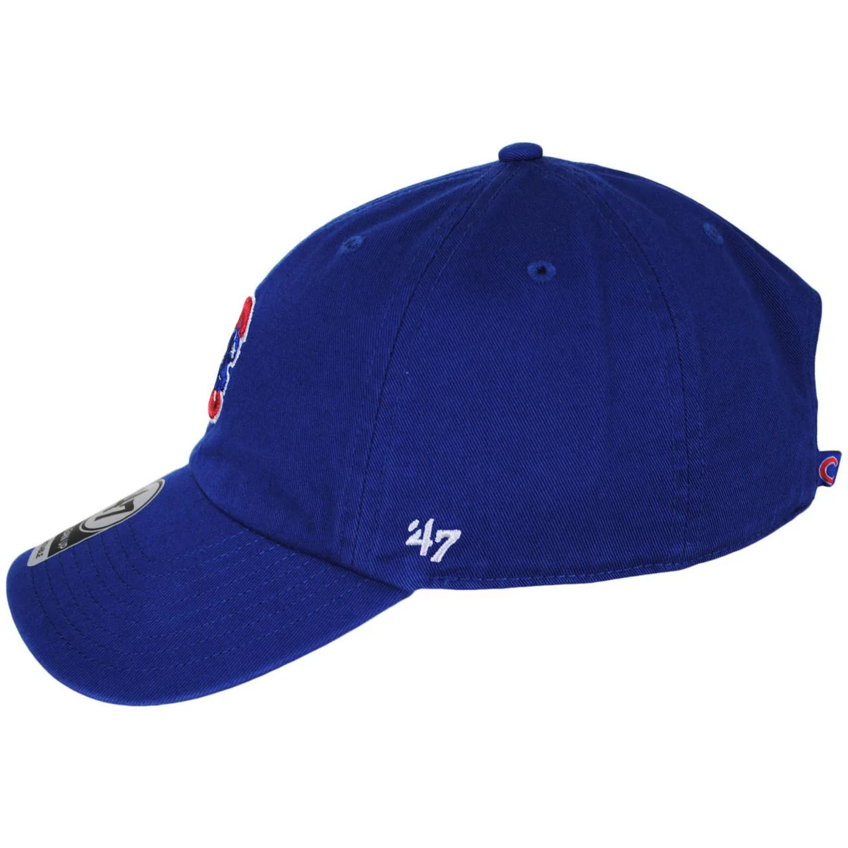 Chicago Cubs MLB Clean Up Strapback Baseball Cap Dad Hat - Image 4