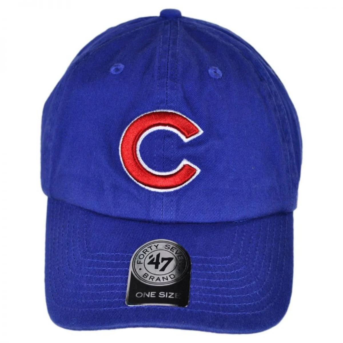 Chicago Cubs MLB Clean Up Strapback Baseball Cap Dad Hat - Image 7