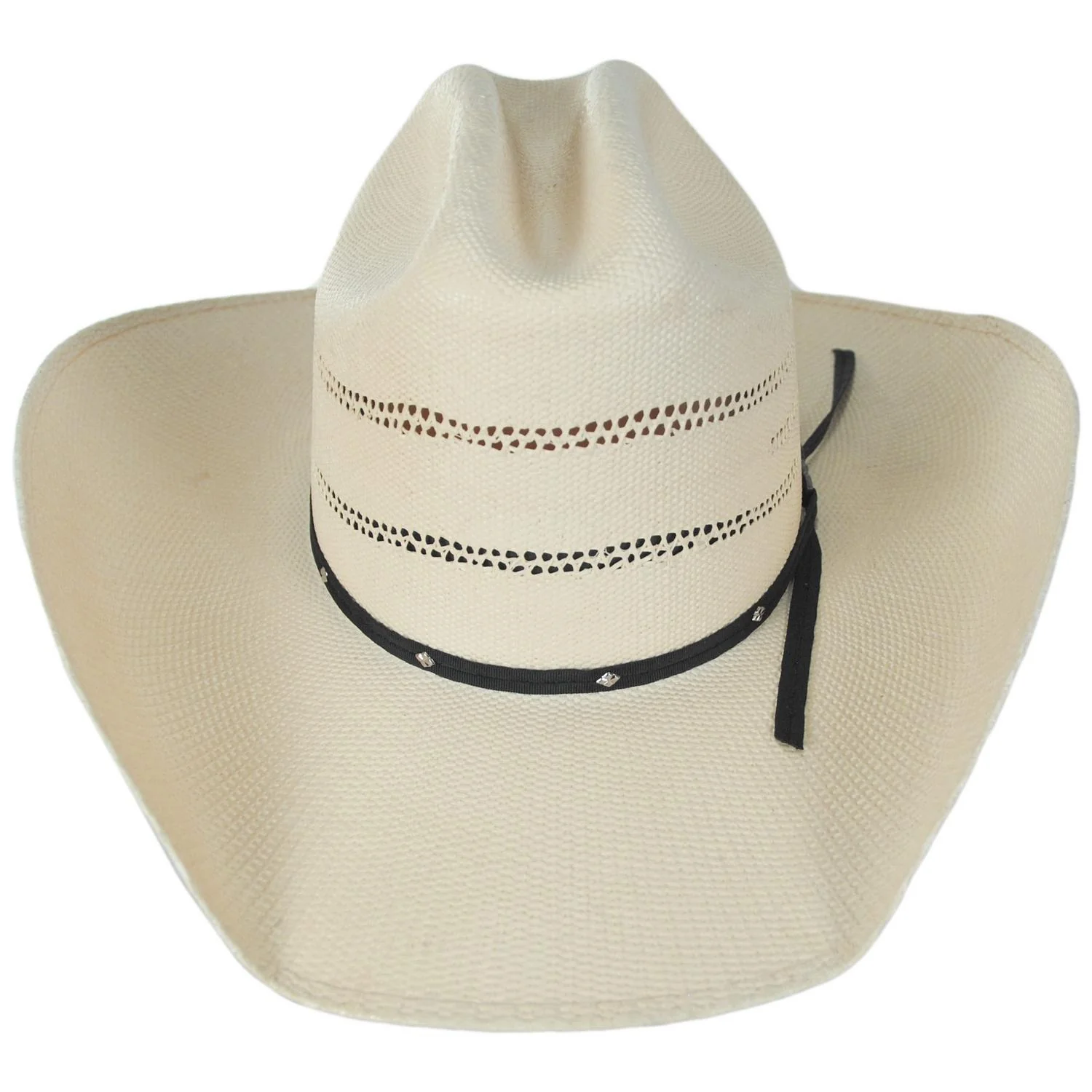 Chino Bangora Straw Western Hat - Image 2