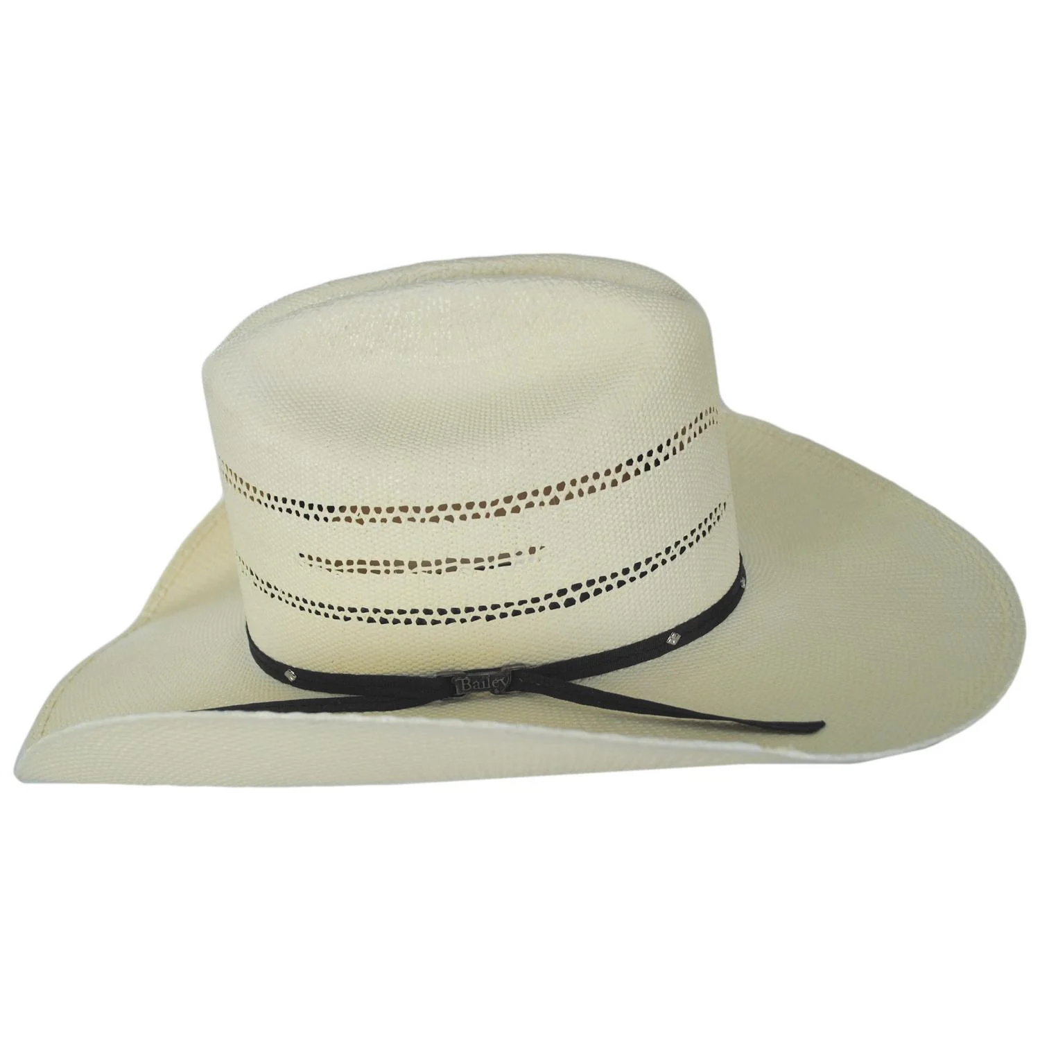 Chino Bangora Straw Western Hat - Image 3