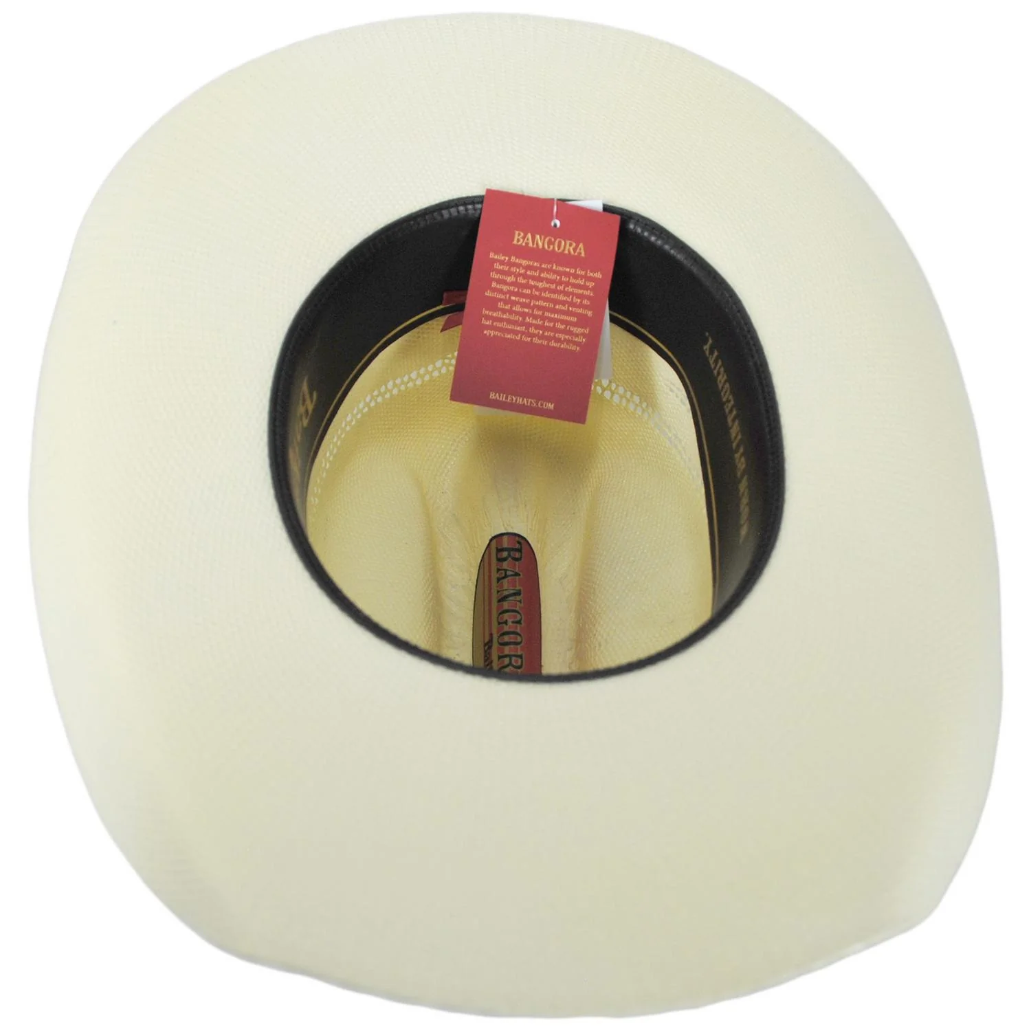 Chino Bangora Straw Western Hat - Image 5