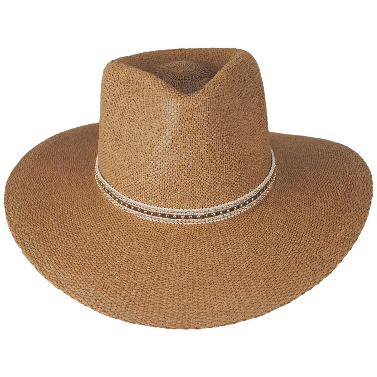 Chloe Toyo Straw Fedora Hat - Image 3