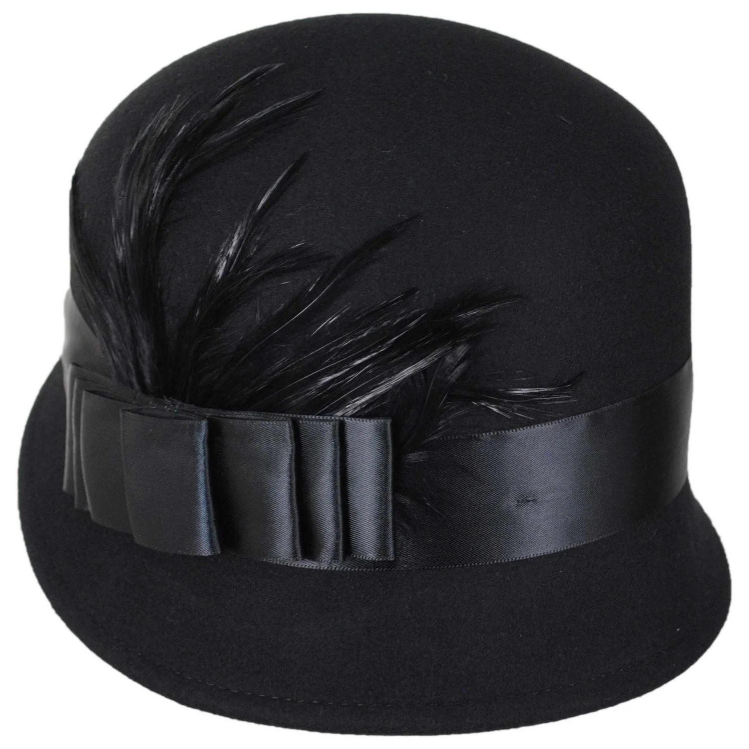 Chloe Wool Felt Cloche Hat - Image 11