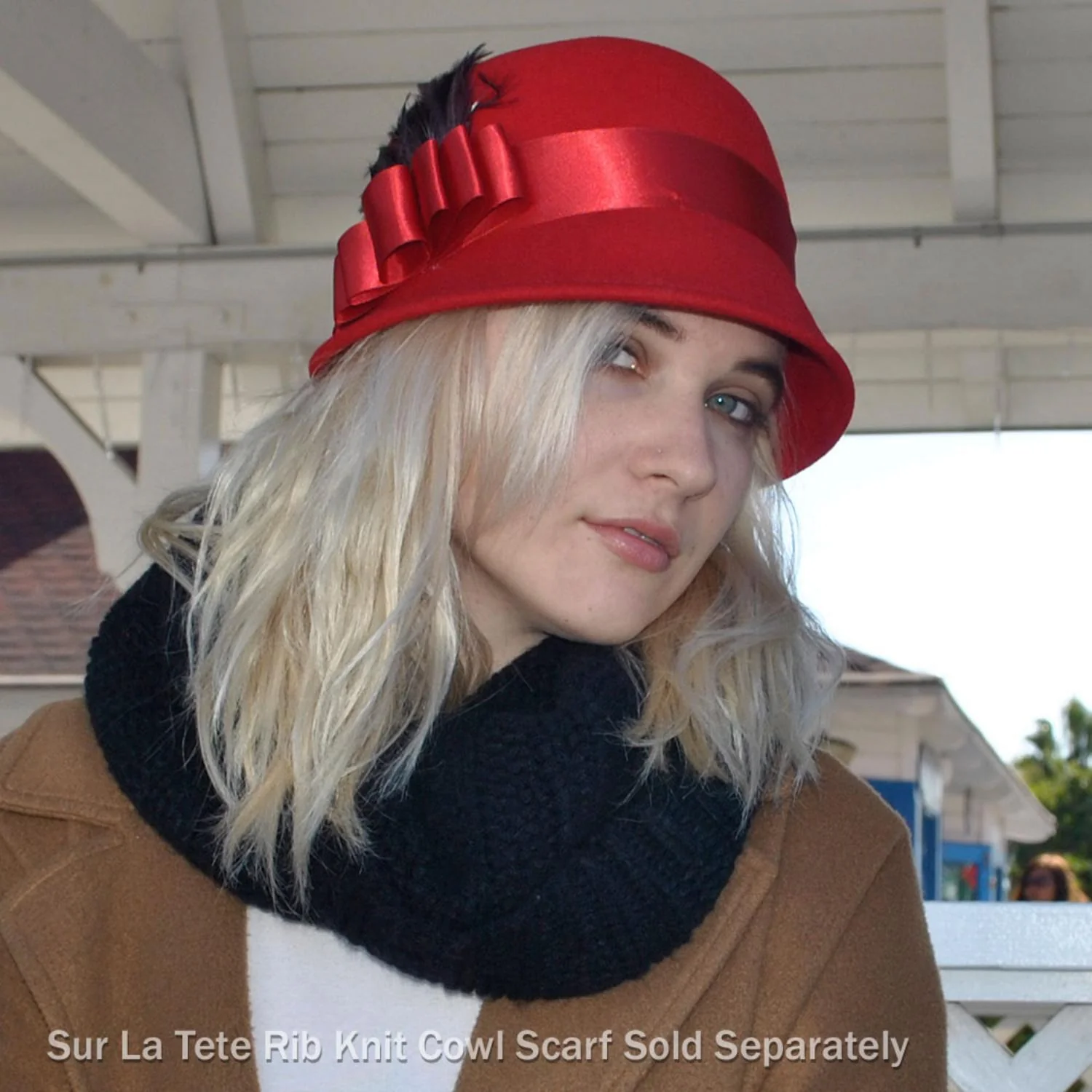 Chloe Wool Felt Cloche Hat - Image 6