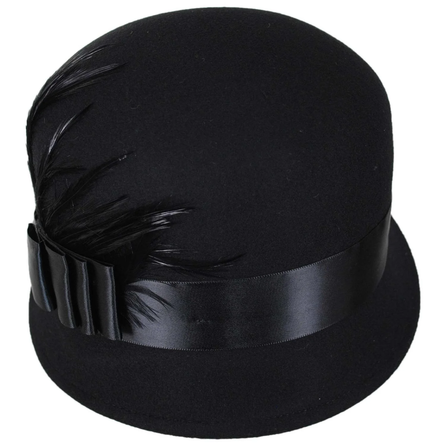 Chloe Wool Felt Cloche Hat - Image 8