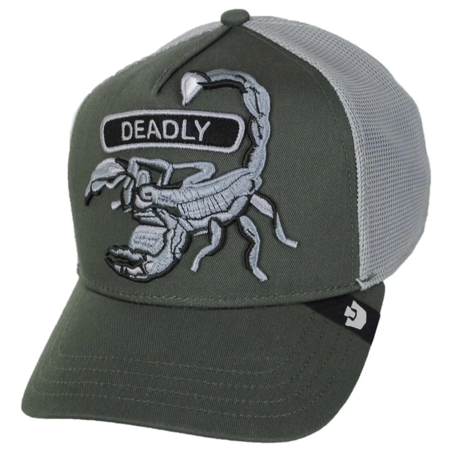 Classic Rocker Deadly Mesh Trucker Snapback Baseball Cap