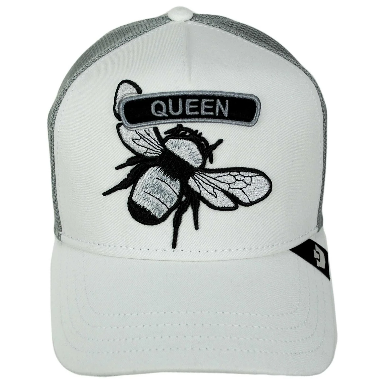 Classic Rocker Queen Mesh Trucker Snapback Baseball Cap - Image 2