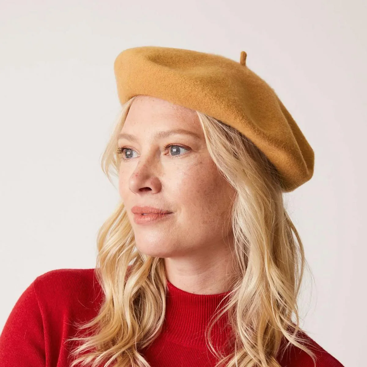 Classic Wool Beret - Image 7
