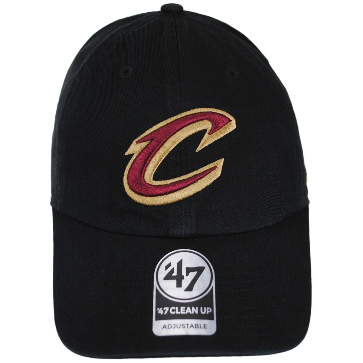 Cleveland Cavaliers NBA Clean Up Strapback Baseball Cap Dad Hat - Image 6