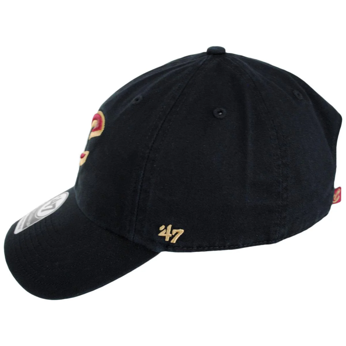 Cleveland Cavaliers NBA Clean Up Strapback Baseball Cap Dad Hat - Image 7