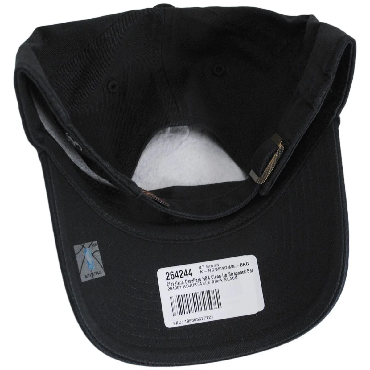 Cleveland Cavaliers NBA Clean Up Strapback Baseball Cap Dad Hat - Image 8