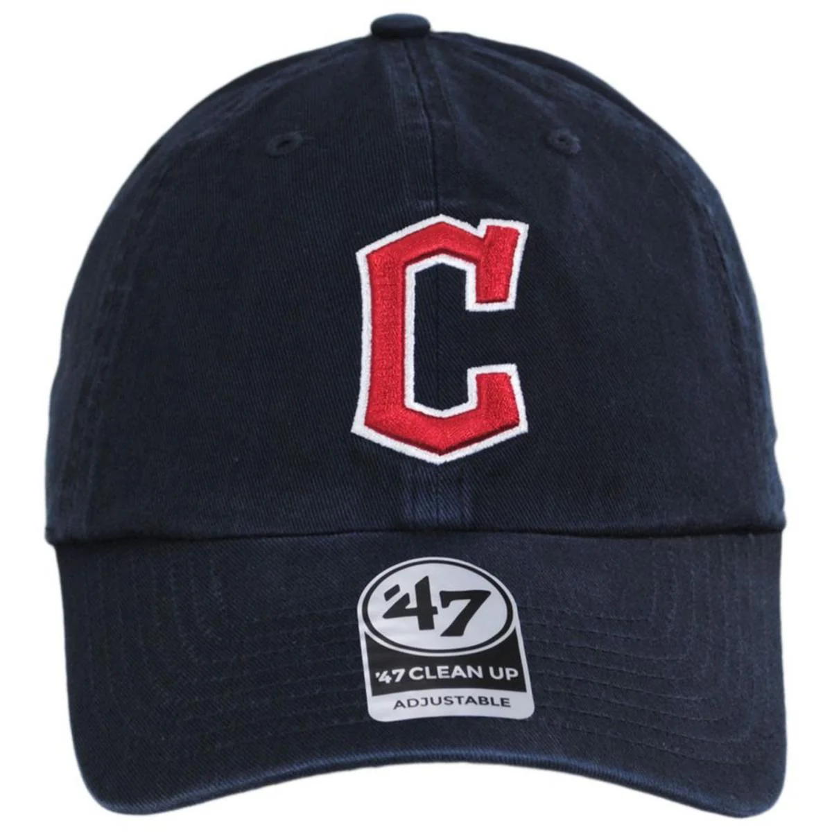 Cleveland Guardians MLB Clean Up Strapback Baseball Cap Dad Hat - Image 6