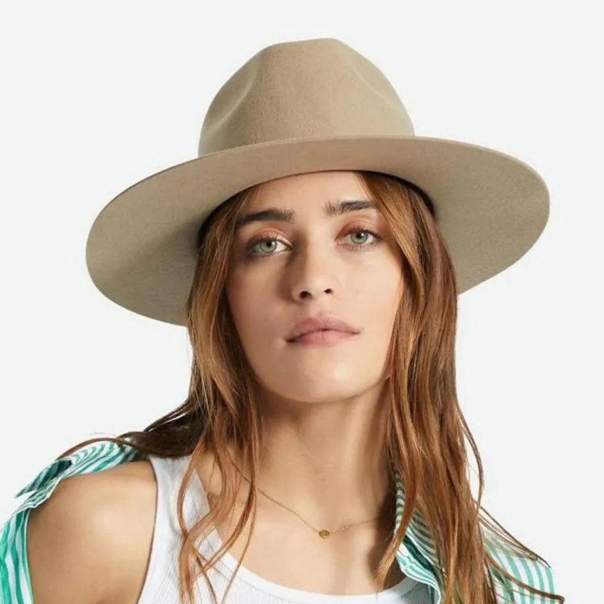 Cohen Wool Felt Cowboy Hat - Sand - Image 3