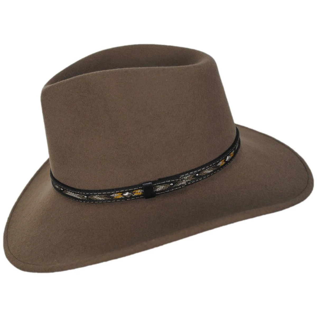 Coltrane Crushable Merino Wool Felt Outback Hat - Image 3