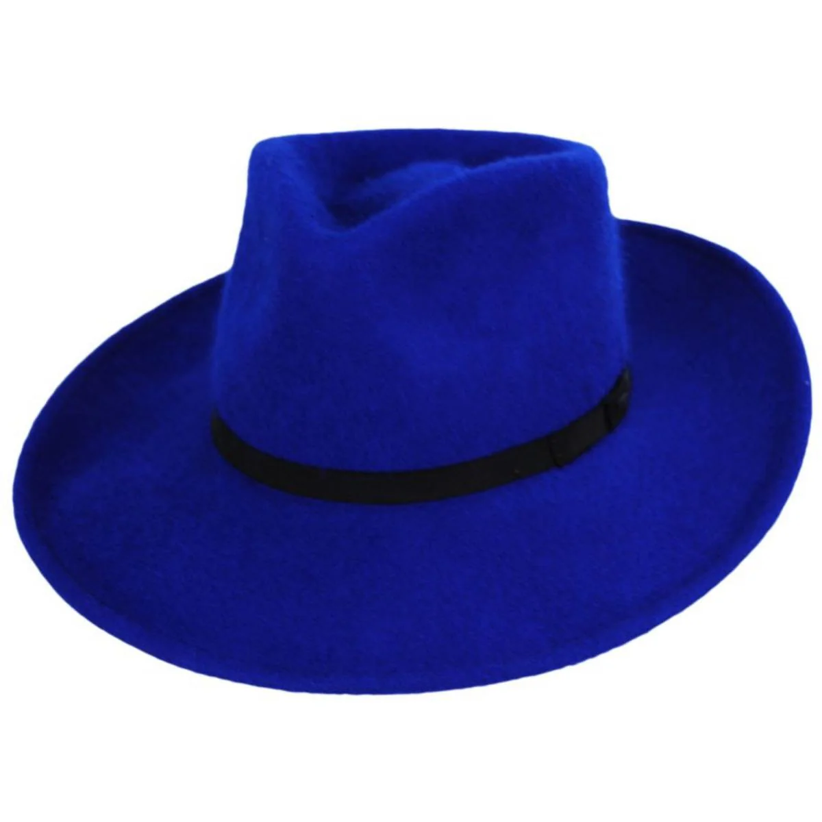 Conlon Wool Felt Fedora Hat - Lazuli Blue