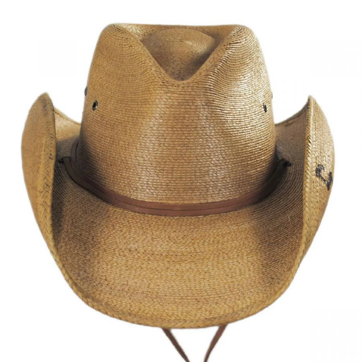 Contoy Palm Leaf Straw Western Hat - Image 2
